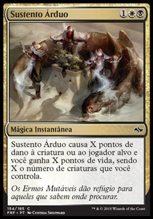 Sustento Árduo / Harsh Sustenance - Magic: The Gathering - MoxLand