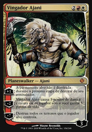 Vingador Ajani / Ajani Vengeant - Magic: The Gathering - MoxLand