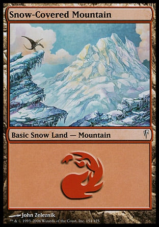 Montanha da Neve / Snow-Covered Mountain - Magic: The Gathering - MoxLand