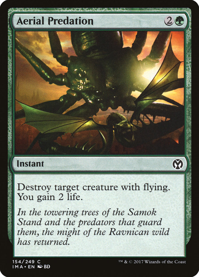 Predação Aérea / Aerial Predation - Magic: The Gathering - MoxLand