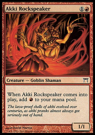 Akki Litófilo / Akki Rockspeaker - Magic: The Gathering - MoxLand