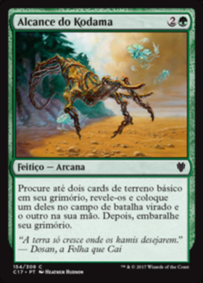 Alcance do Kodama / Kodama's Reach - Magic: The Gathering - MoxLand