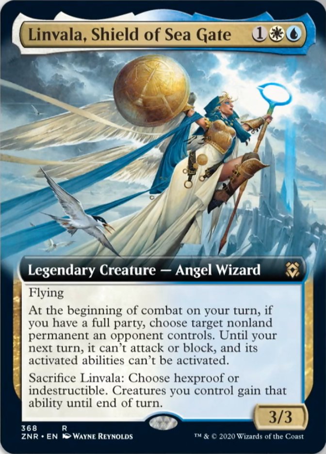Linvala, Escudo de Portão Marinho / Linvala, Shield of Sea Gate - Magic: The Gathering - MoxLand