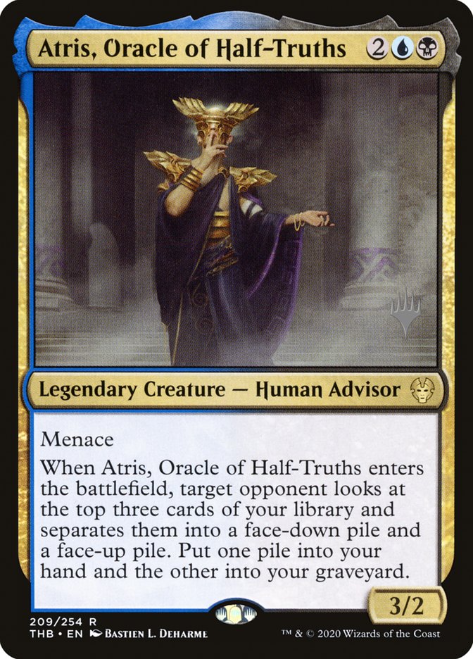 Átris, Oráculo de Meias-verdades / Atris, Oracle of Half-Truths - Magic: The Gathering - MoxLand