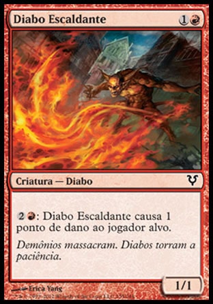 Diabo Escaldante / Scalding Devil - Magic: The Gathering - MoxLand