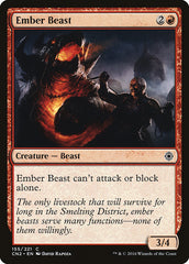 Besta Ígnea / Ember Beast - Magic: The Gathering - MoxLand