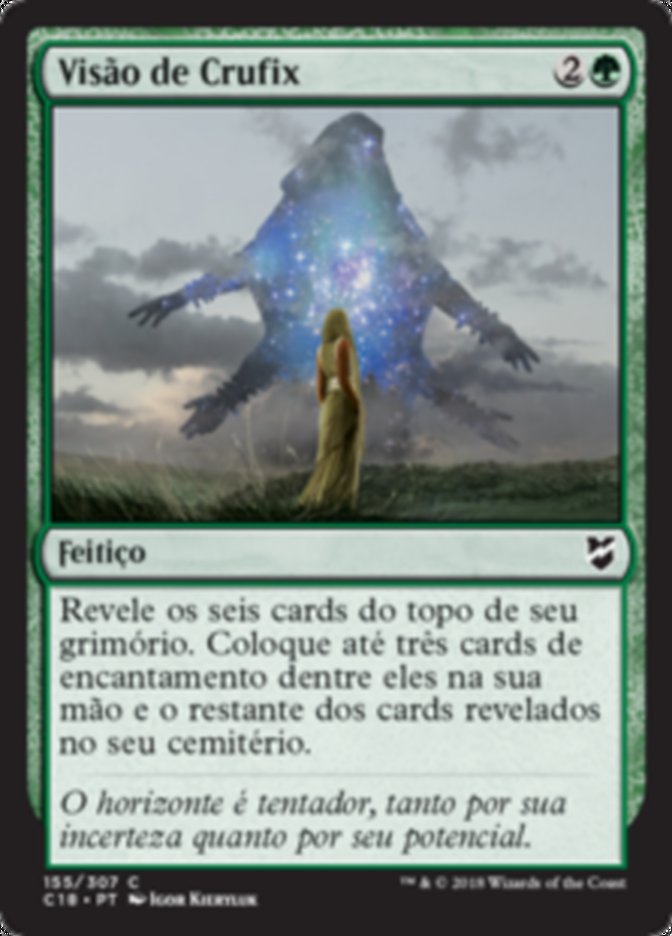 Visão de Crufix / Kruphix's Insight - Magic: The Gathering - MoxLand