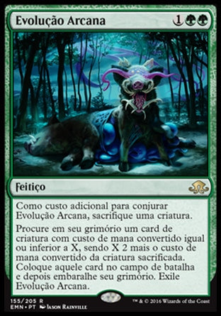 Evolução Arcana / Eldritch Evolution - Magic: The Gathering - MoxLand