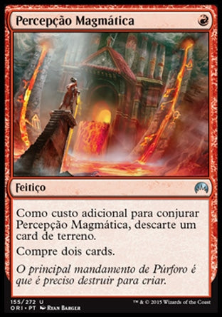 Percepção Magmática / Magmatic Insight - Magic: The Gathering - MoxLand