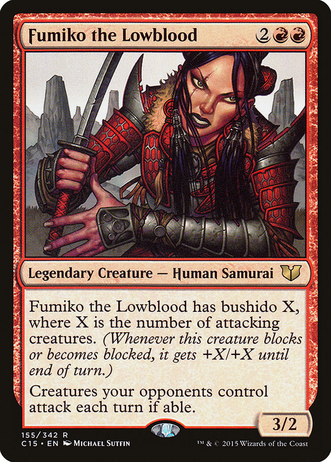 Fumiko a Sangue Ruim / Fumiko the Lowblood - Magic: The Gathering - MoxLand