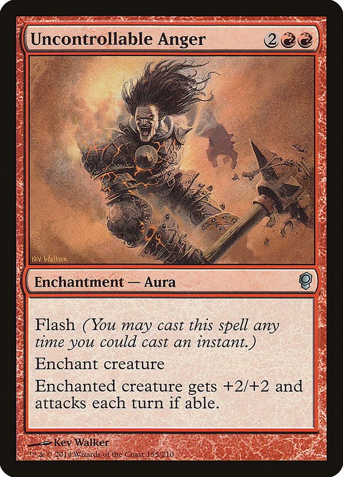 Ira Incontrolável / Uncontrollable Anger - Magic: The Gathering - MoxLand