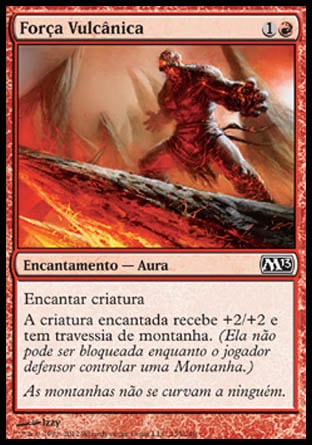 Força Vulcânica / Volcanic Strength - Magic: The Gathering - MoxLand