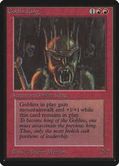 Rei dos Goblins / Goblin King - Magic: The Gathering - MoxLand