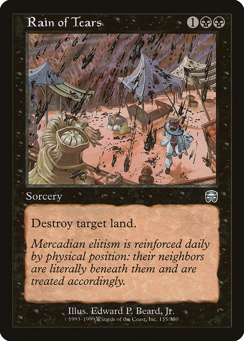 Chuva de Lágrimas / Rain of Tears - Magic: The Gathering - MoxLand