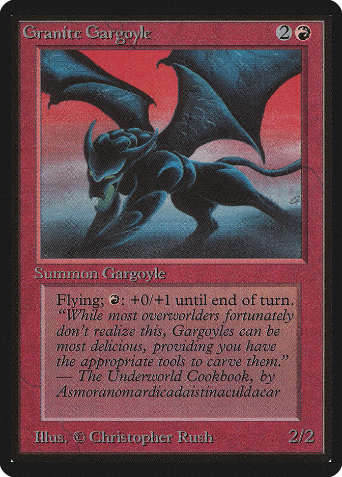 Granite Gargoyle / Granite Gargoyle - Magic: The Gathering - MoxLand