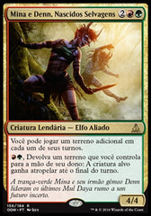 Mina e Denn, Nascidos Selvagens / Mina and Denn, Wildborn - Magic: The Gathering - MoxLand