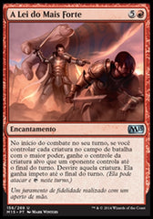 A Lei do Mais Forte / Might Makes Right - Magic: The Gathering - MoxLand