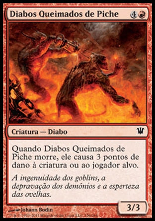 Diabos Queimados de Piche / Pitchburn Devils - Magic: The Gathering - MoxLand