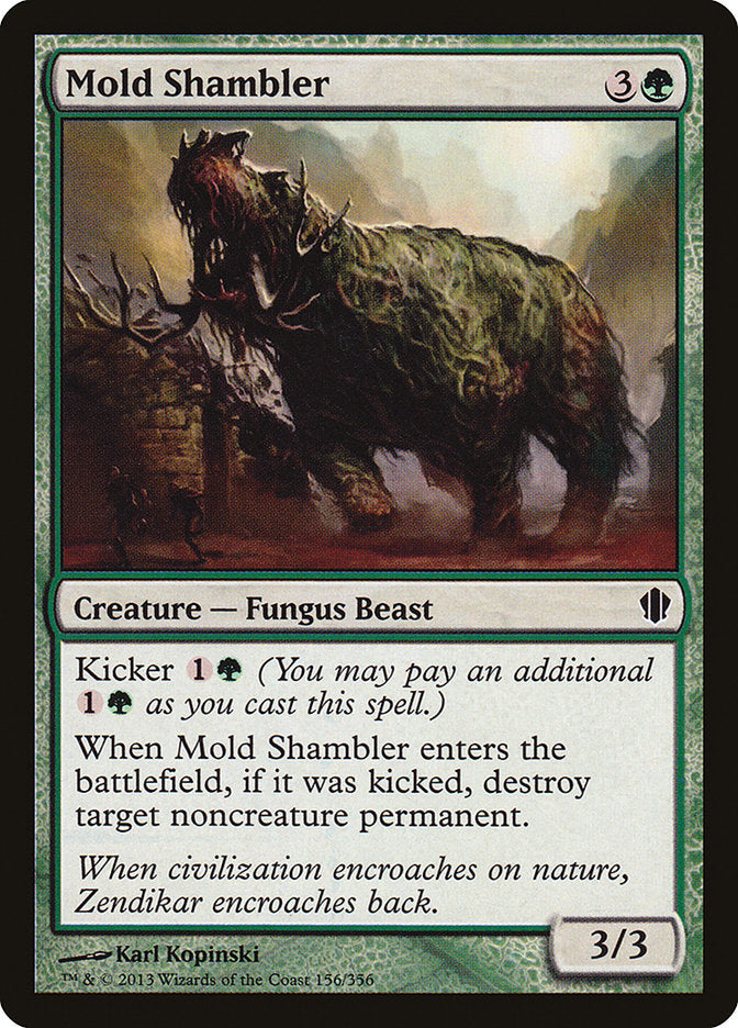 Trôpego Bolorento / Mold Shambler - Magic: The Gathering - MoxLand