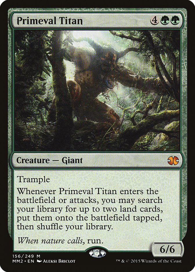 Titã Primordial / Primeval Titan - Magic: The Gathering - MoxLand