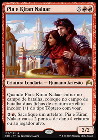 Pia e Kiran Nalaar / Pia and Kiran Nalaar - Magic: The Gathering - MoxLand