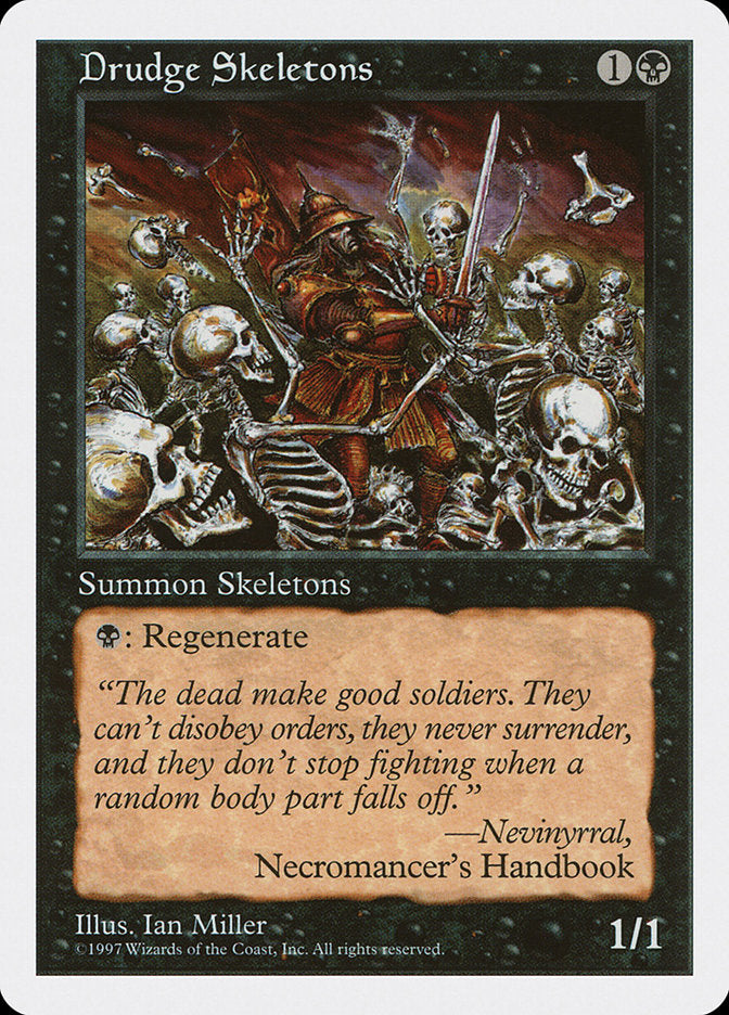 Esqueletos de Carga / Drudge Skeletons - Magic: The Gathering - MoxLand