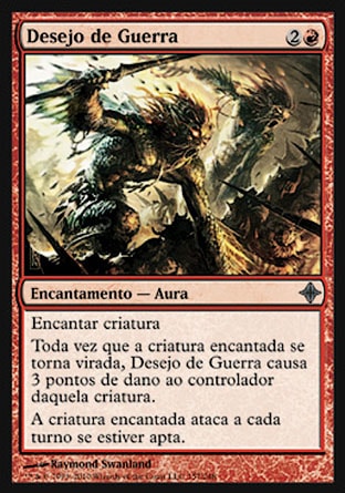 Desejo de Guerra / Lust for War - Magic: The Gathering - MoxLand