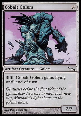 Golem de Cobalto / Cobalt Golem - Magic: The Gathering - MoxLand