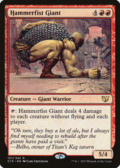 Gigante Punho de Martelo / Hammerfist Giant - Magic: The Gathering - MoxLand