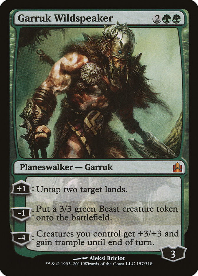 Garruk Falabravo / Garruk Wildspeaker - Magic: The Gathering - MoxLand