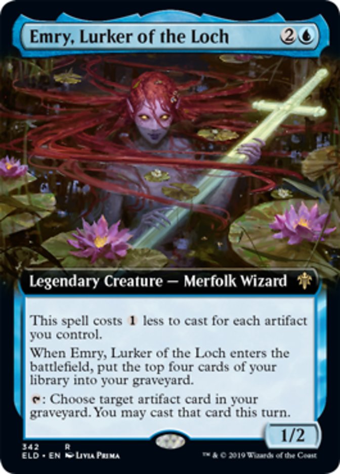 Emry, Espreitadora do Lago / Emry, Lurker of the Loch - Magic: The Gathering - MoxLand