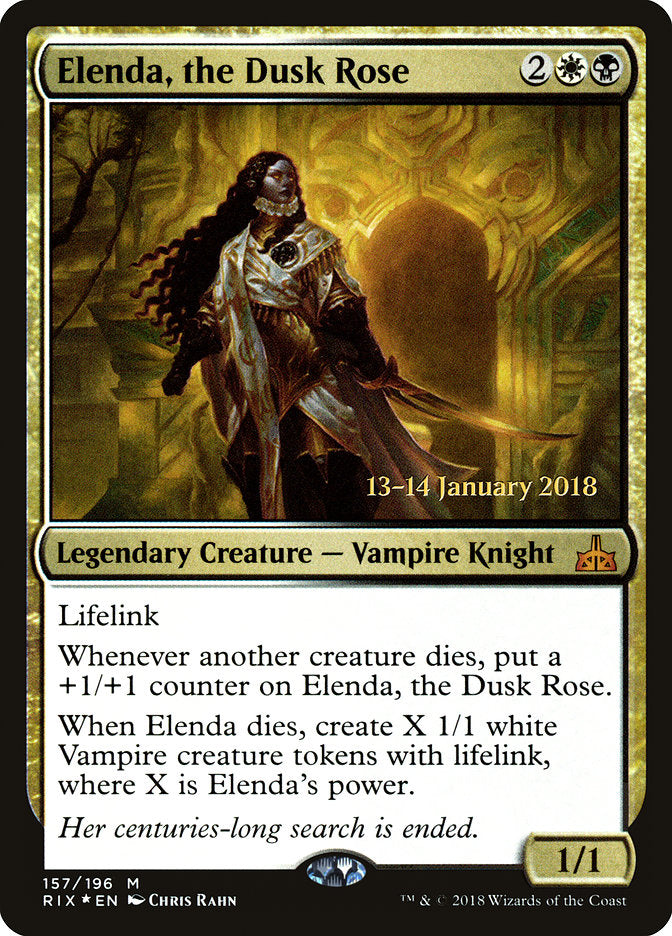 Elenda, a Rosa do Crepúsculo / Elenda, the Dusk Rose - Magic: The Gathering - MoxLand