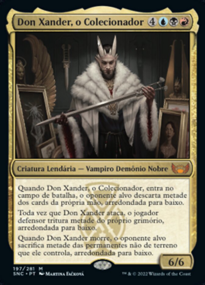 Don Xander, o Colecionador / Lord Xander, the Collector - Magic: The Gathering - MoxLand