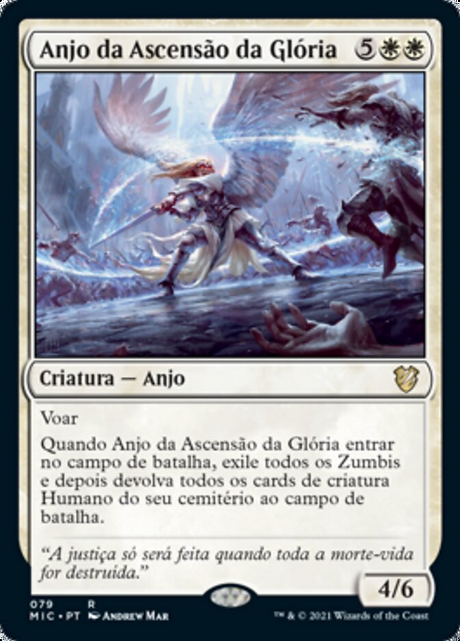 Anjo da Ascensão da Glória / Angel of Glory's Rise - Magic: The Gathering - MoxLand