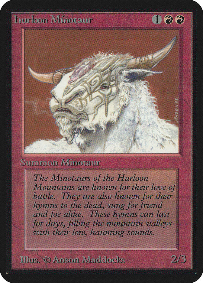 Minotauro de Hurloon / Hurloon Minotaur - Magic: The Gathering - MoxLand