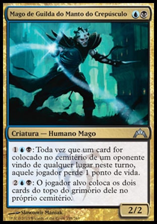 Mago de Guilda do Manto do Crepúsculo / Duskmantle Guildmage - Magic: The Gathering - MoxLand