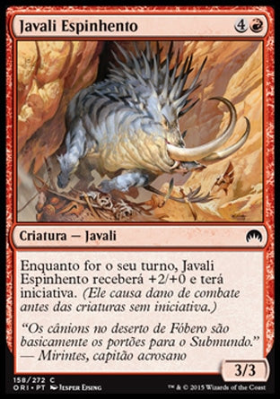 Javali Espinhento / Prickleboar - Magic: The Gathering - MoxLand