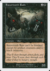 Ratos de Dentes Navalhados / Razortooth Rats - Magic: The Gathering - MoxLand