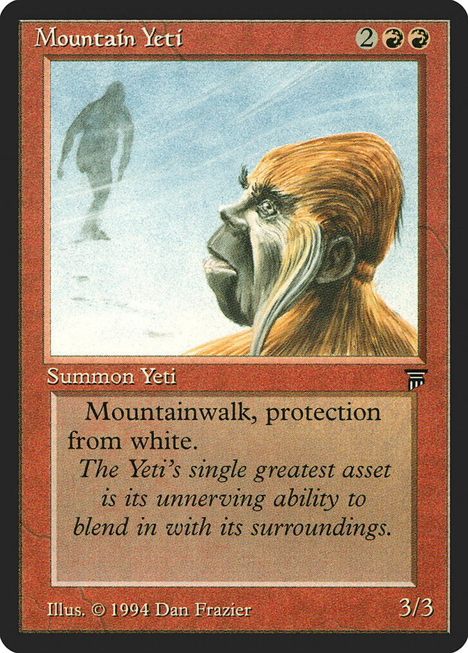 Mountain Yeti / Mountain Yeti - Magic: The Gathering - MoxLand