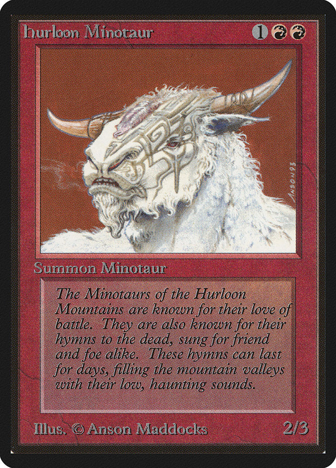 Minotauro de Hurloon / Hurloon Minotaur - Magic: The Gathering - MoxLand