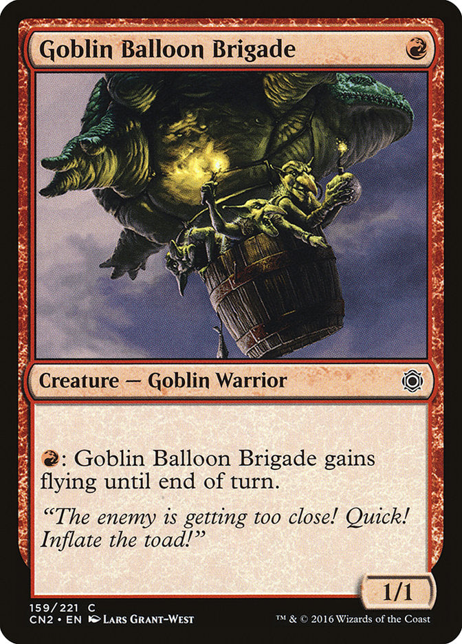 Brigada Baloeira Goblin / Goblin Balloon Brigade - Magic: The Gathering - MoxLand