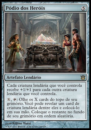 Pódio dos Heróis / Heroes' Podium - Magic: The Gathering - MoxLand