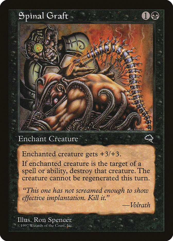 Implante Espinal / Spinal Graft - Magic: The Gathering - MoxLand