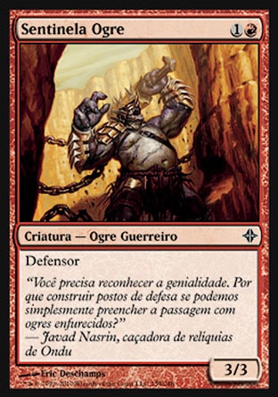 Sentinela Ogre / Ogre Sentry - Magic: The Gathering - MoxLand