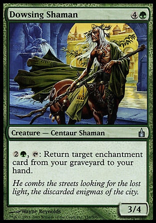 Xamã Rabdomante / Dowsing Shaman - Magic: The Gathering - MoxLand