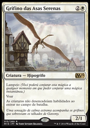 Grifino das Asas Serenas / Hushwing Gryff - Magic: The Gathering - MoxLand