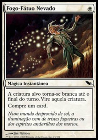 Fogo-Fátuo Nevado / Niveous Wisps - Magic: The Gathering - MoxLand