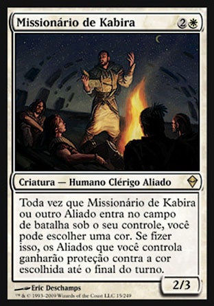 Missionário de Kabira / Kabira Evangel - Magic: The Gathering - MoxLand