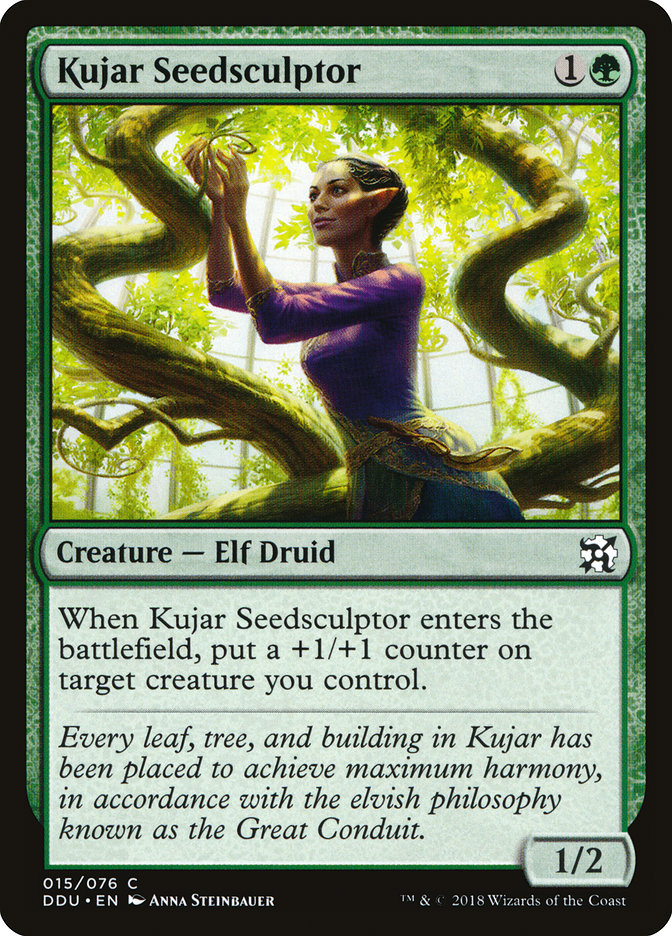 Escultora de Sementes de Kujar / Kujar Seedsculptor - Magic: The Gathering - MoxLand