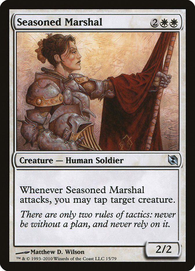 Marechal Experiente / Seasoned Marshal - Magic: The Gathering - MoxLand